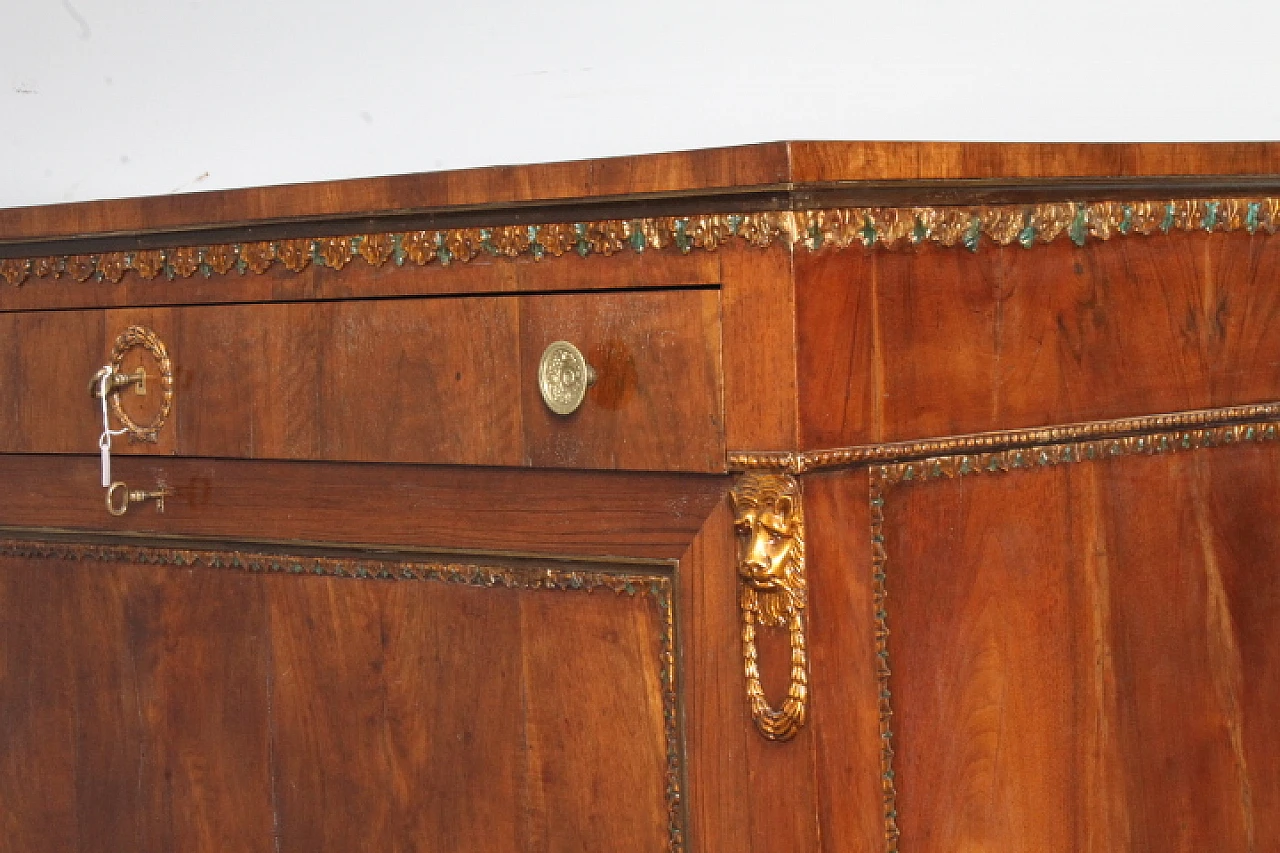 Credenza Impero in noce, 1830 13