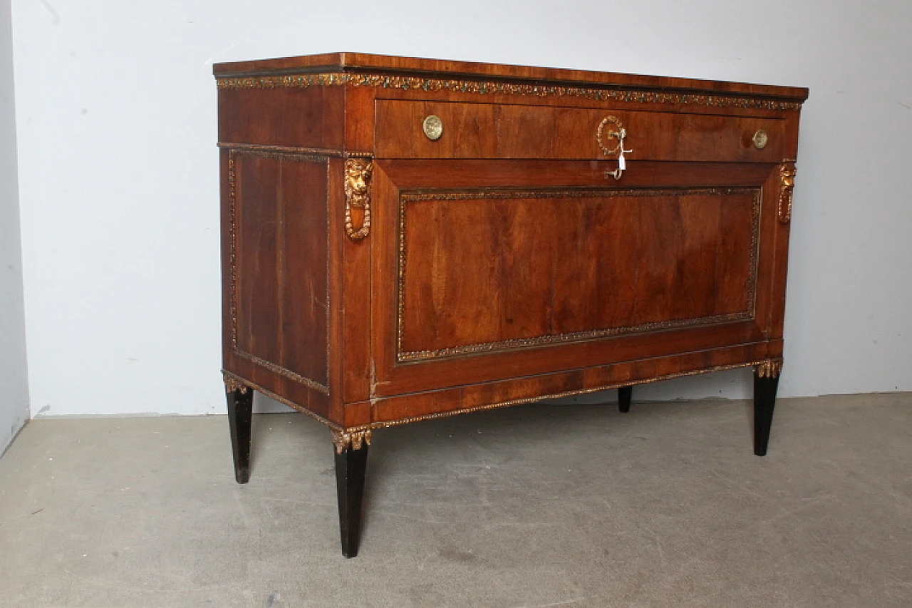 Credenza Impero in noce, 1830 14