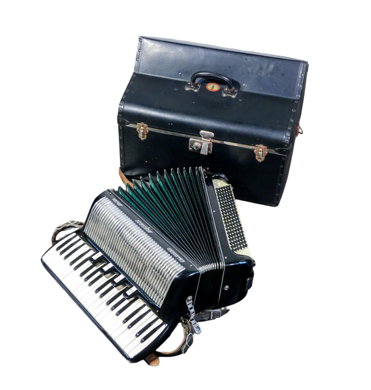 Galvagno chromatic button accordion with case 14