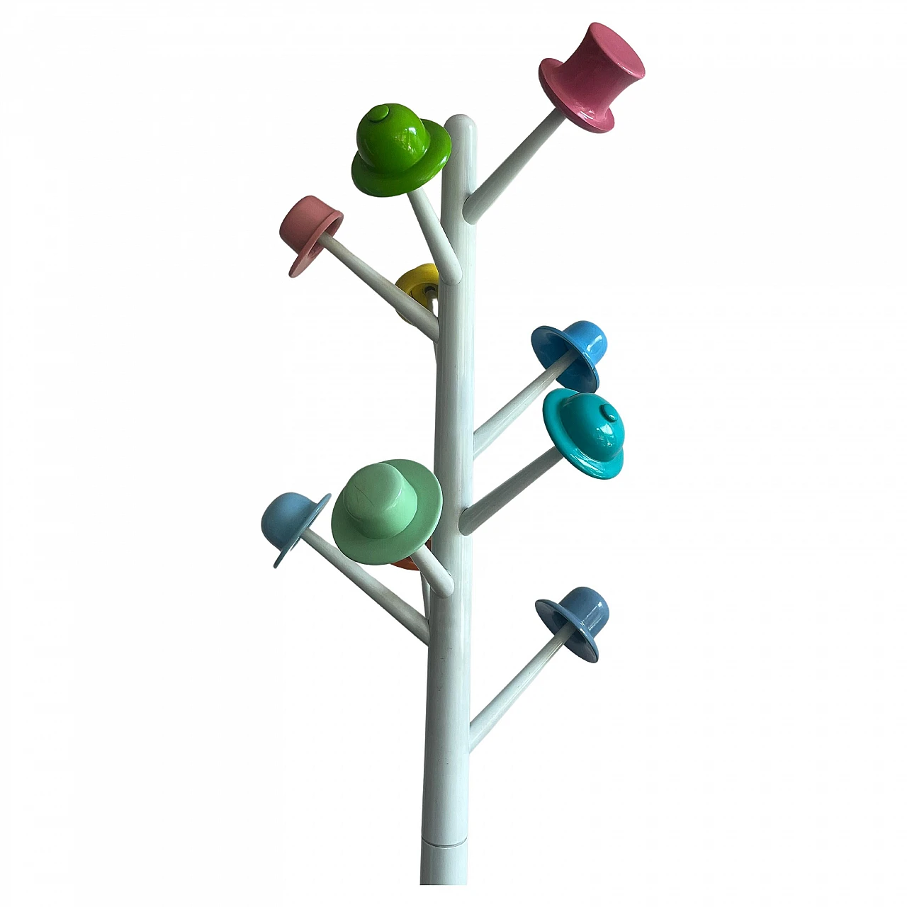 L'albero dei Cappelli coat stand by U. Nespolo for Origlia, 1980s 1