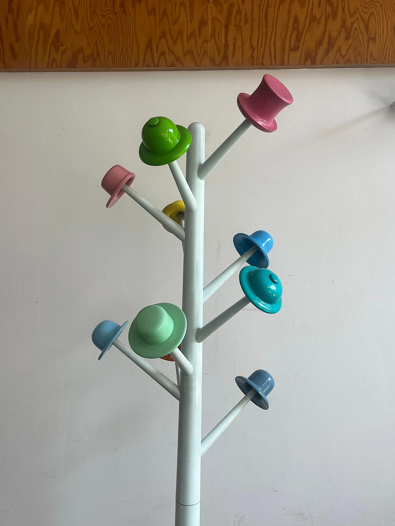 L'albero dei Cappelli coat stand by U. Nespolo for Origlia, 1980s 2