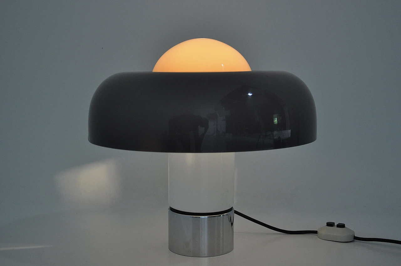 Brumbury lamp by Luigi Massoni for Harvey Guzzini, 1970s 4