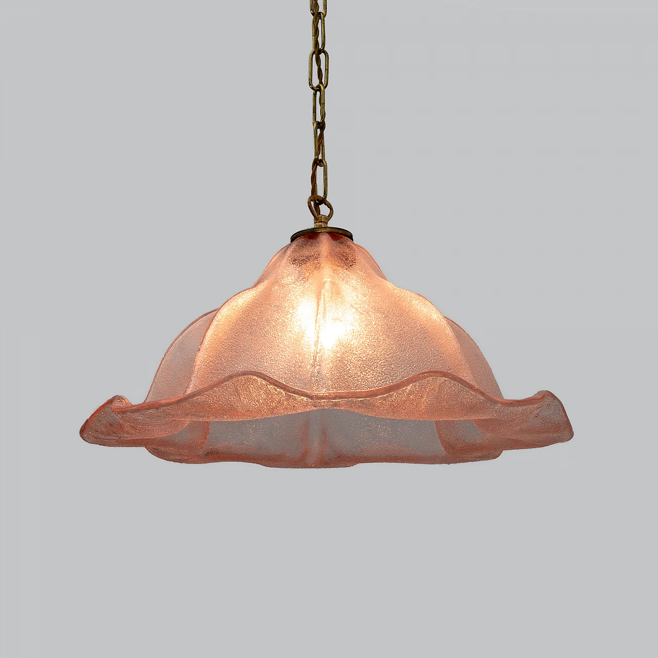 Pink Murano glass chandelier by La Murrina, 1960s 4