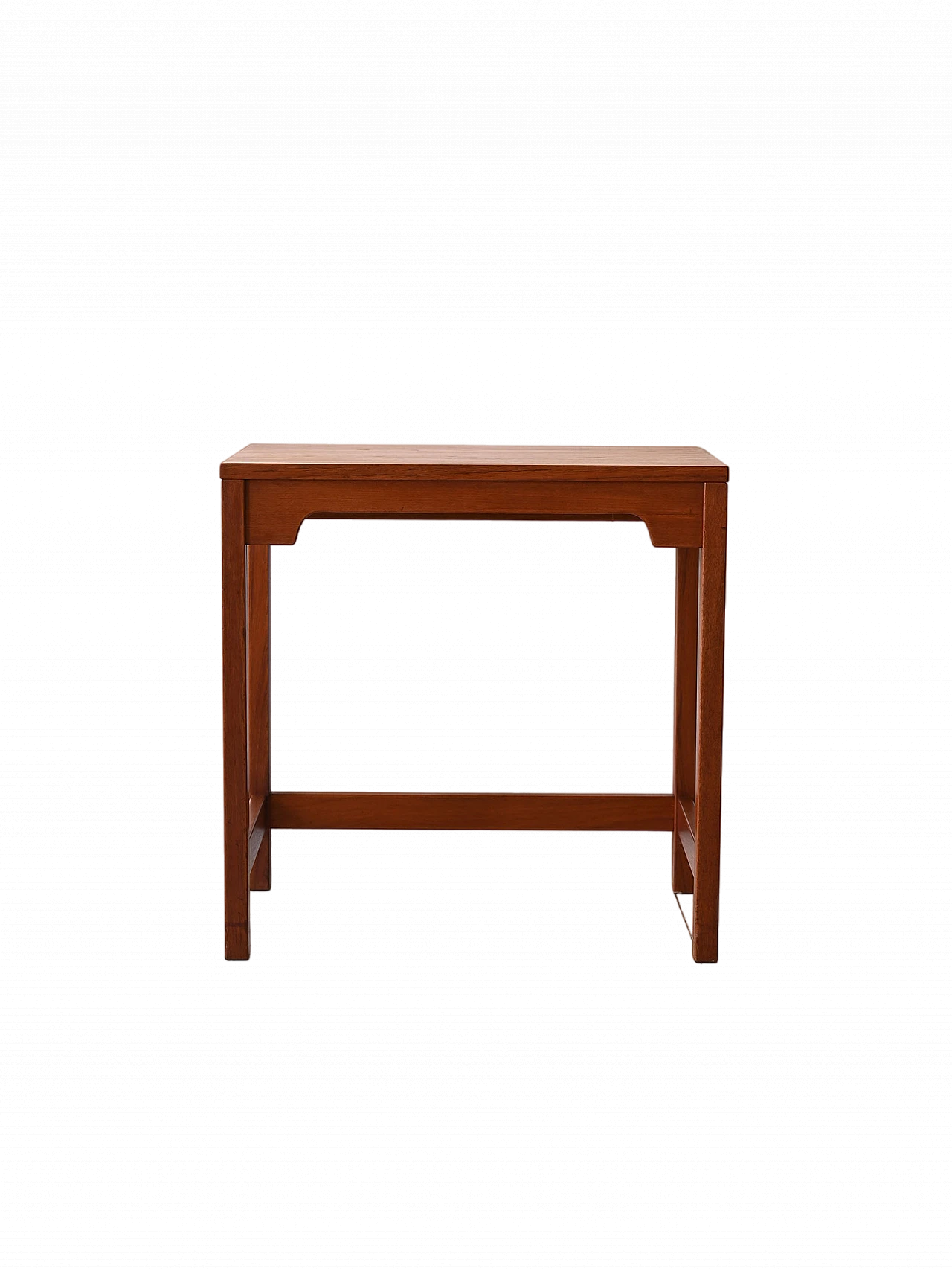 Teak desk by Borge Morgensen, 1960s 11