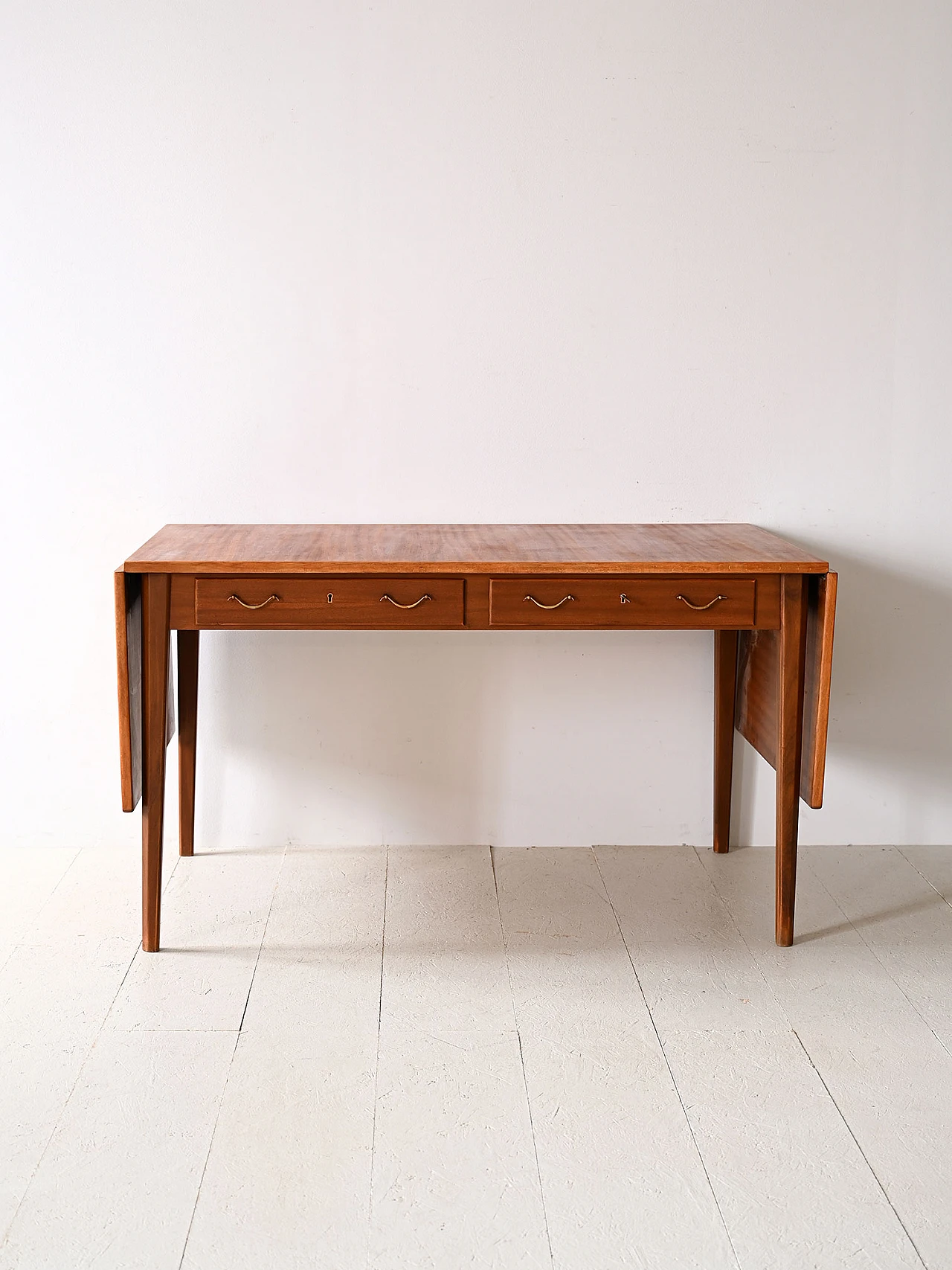 Scandinavian mahogany writing desk by David Rosen, 1960s 2