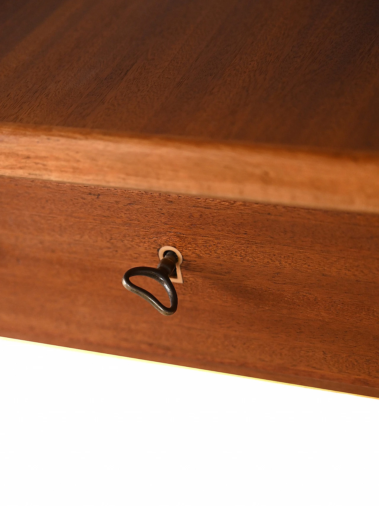 Scandinavian mahogany writing desk by David Rosen, 1960s 14