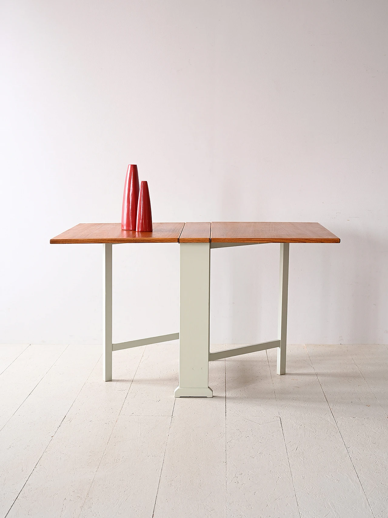 Slagbord teak dining table, 1960s 1