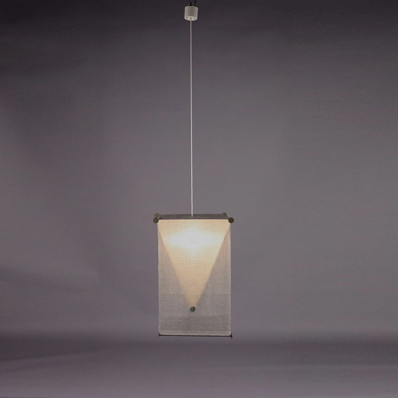 Teli 374 raflon ceiling lamp by Achille Castiglioni for Flos, 1970s 3