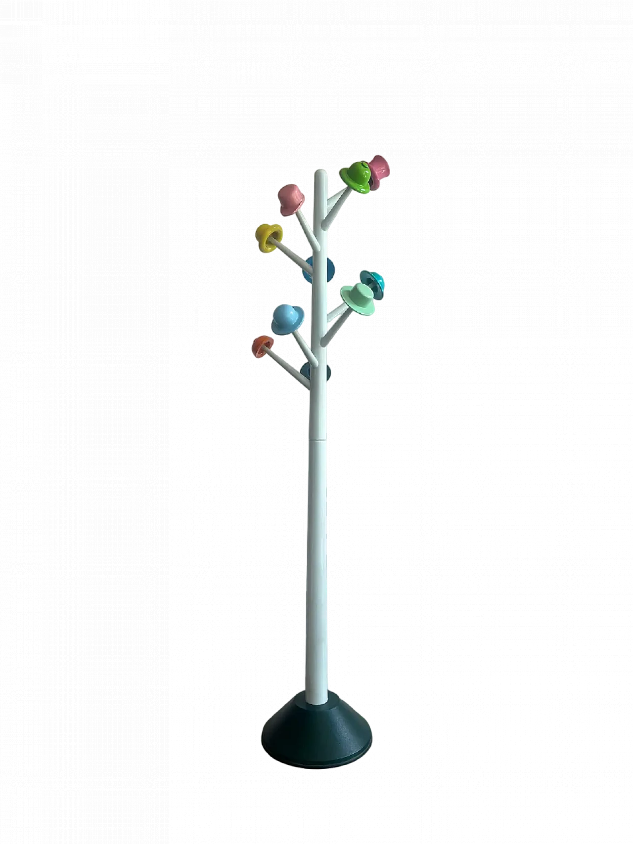 L'albero dei Cappelli coat stand by U. Nespolo for Origlia, 1980s 8