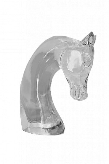 Crystal sculpture by Lalique for Queen Elizabeth II, 1960s