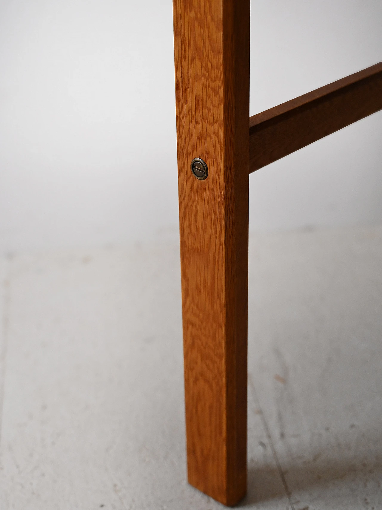 Folding teak coffee table with oak profiles, 1960s 9