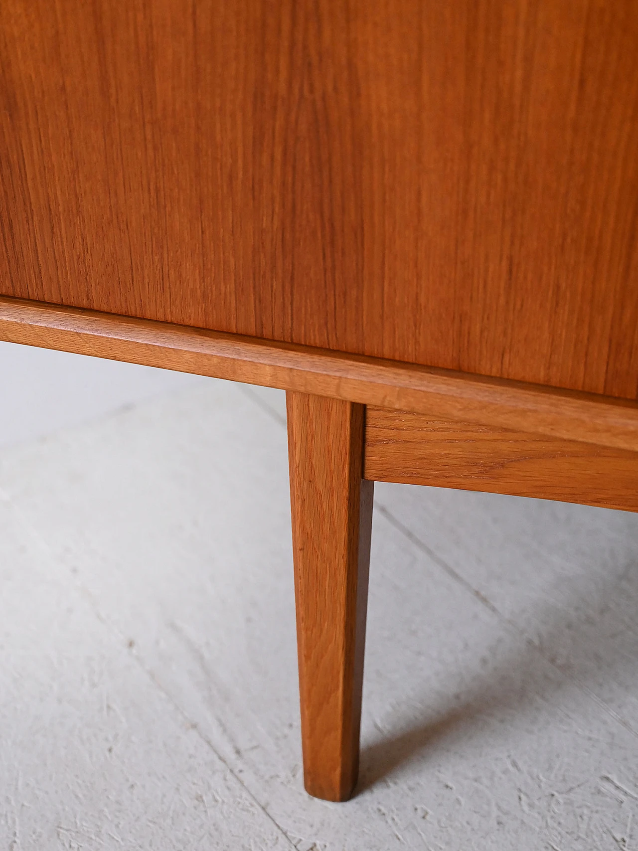 Credenza svedese in teak di Berti Fridhagen, anni '60 8