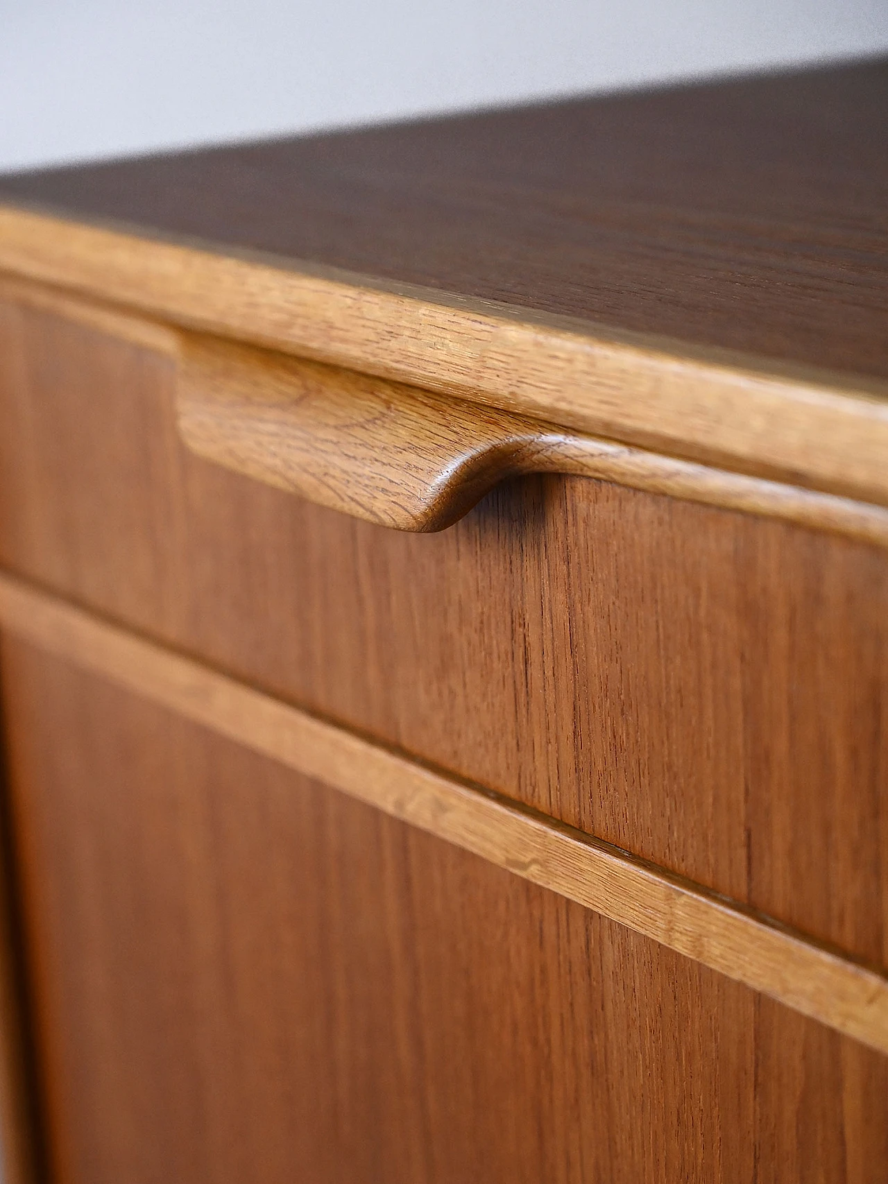 Credenza svedese in teak di Berti Fridhagen, anni '60 12