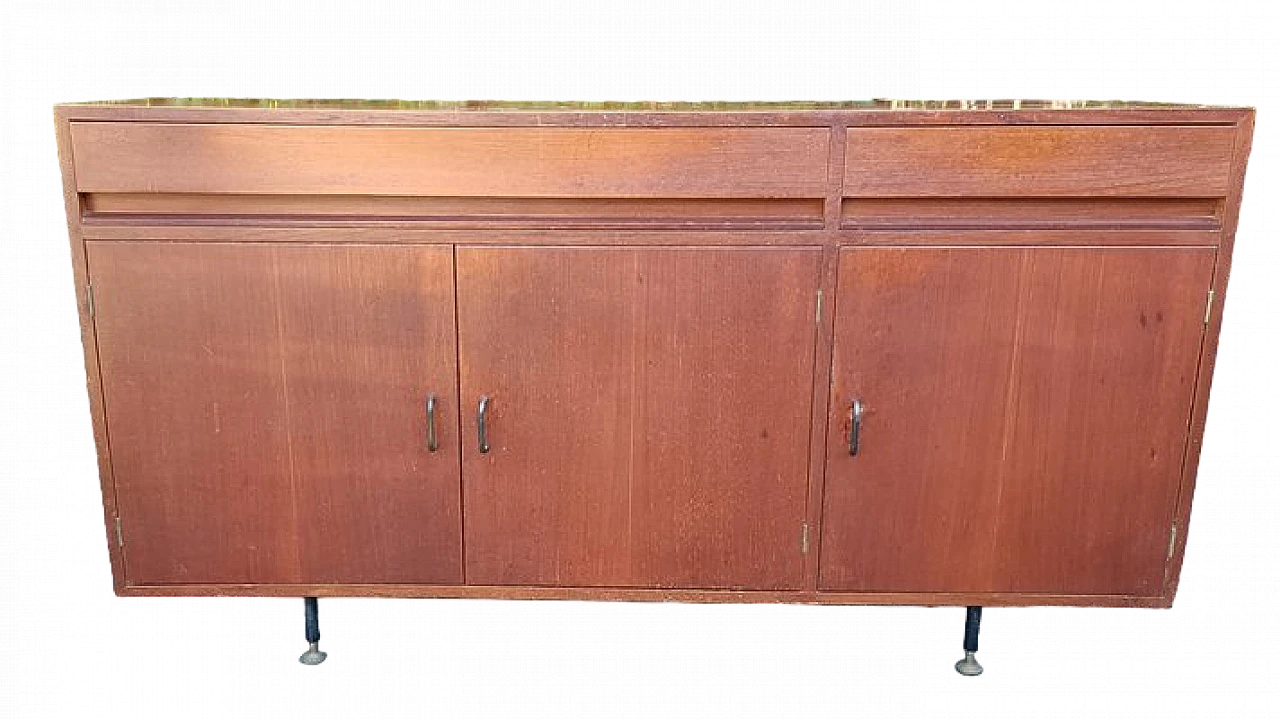 Credenza in teak di Arne Vodder per Vamø, anni '60 7