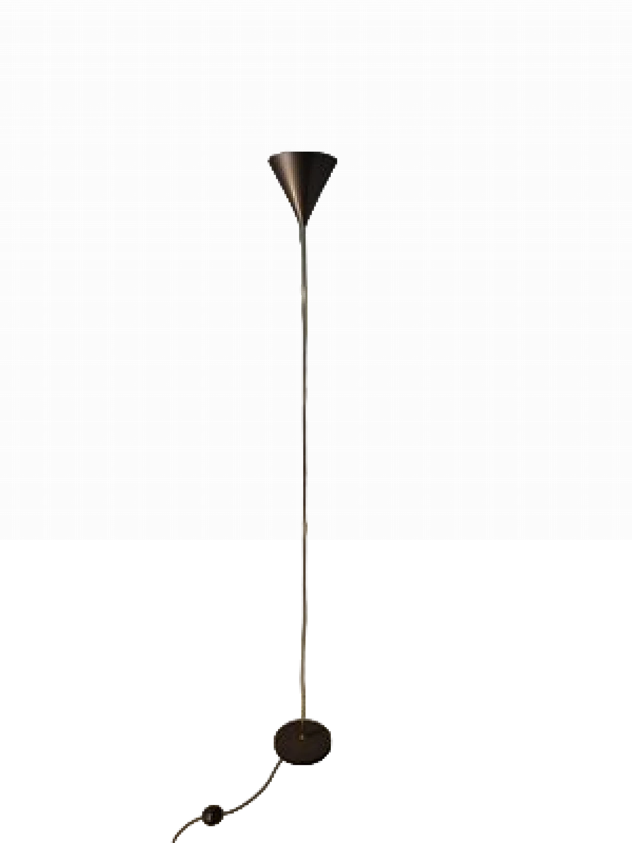 Floor lamp in brass & iron by Luigi Caccia Domini for Azucena, 1990s 10