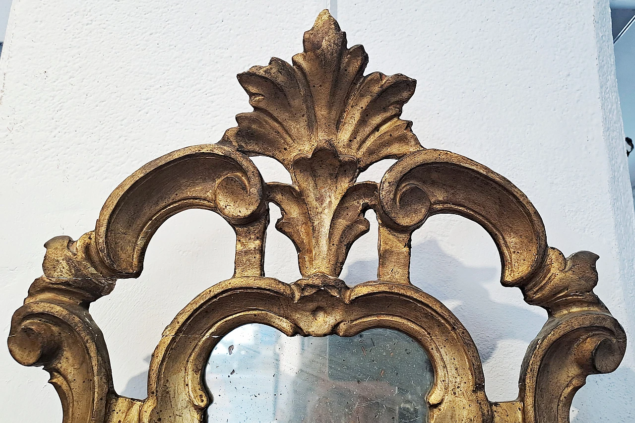 Venetian gilded mirror, late 18th century 6