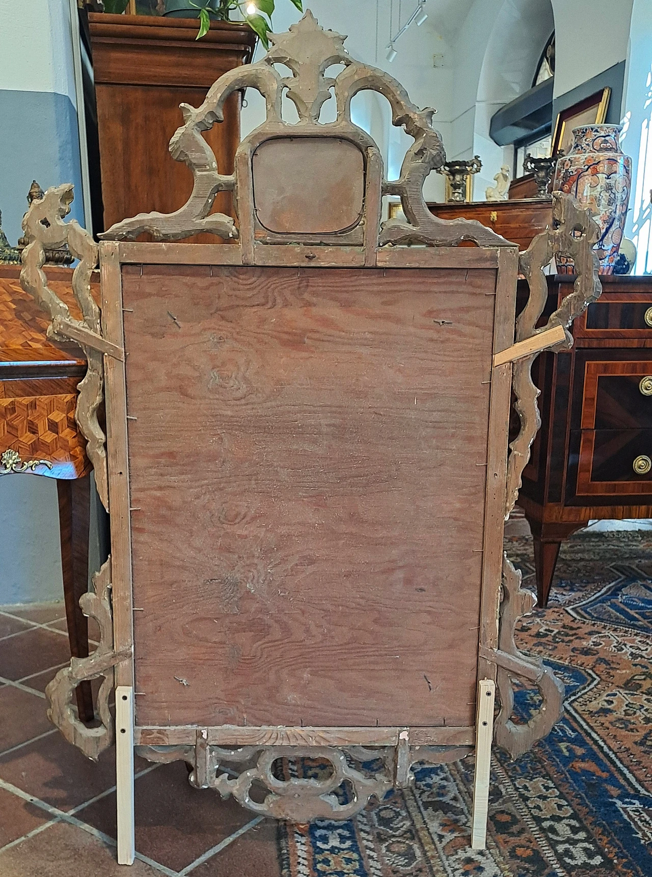 Venetian gilded mirror, late 18th century 10
