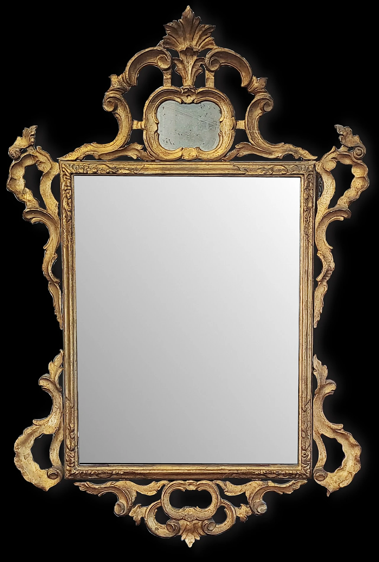 Venetian gilded mirror, late 18th century 11