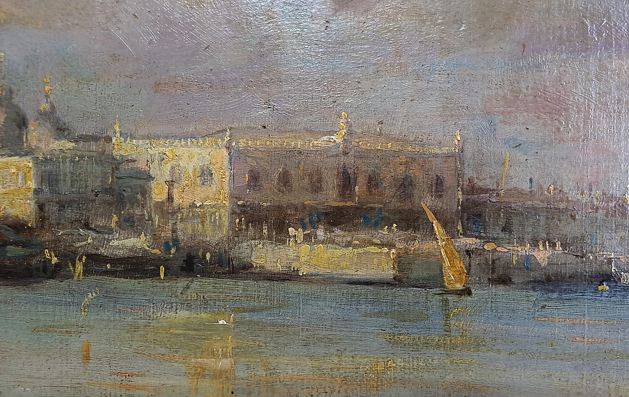 Vincenzo De Stefani, Venice, oil on canvas, 1889 4