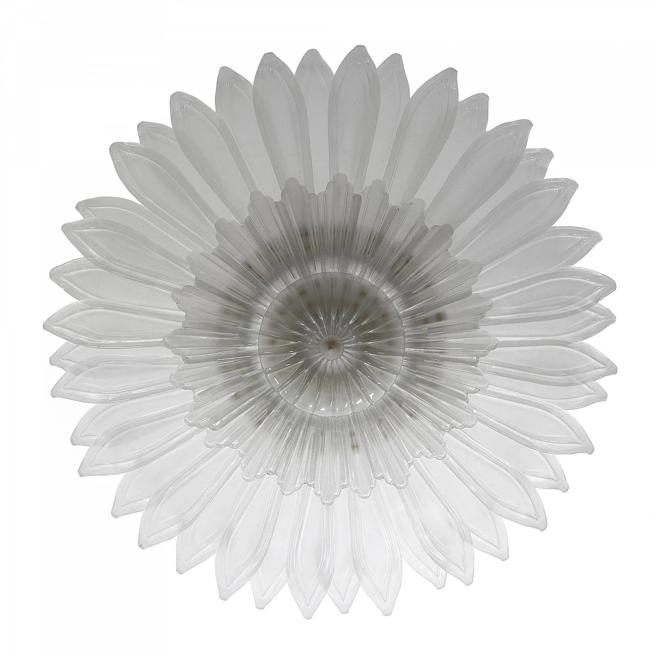 Margherita Murano glass ceiling lamp, 1990s 1