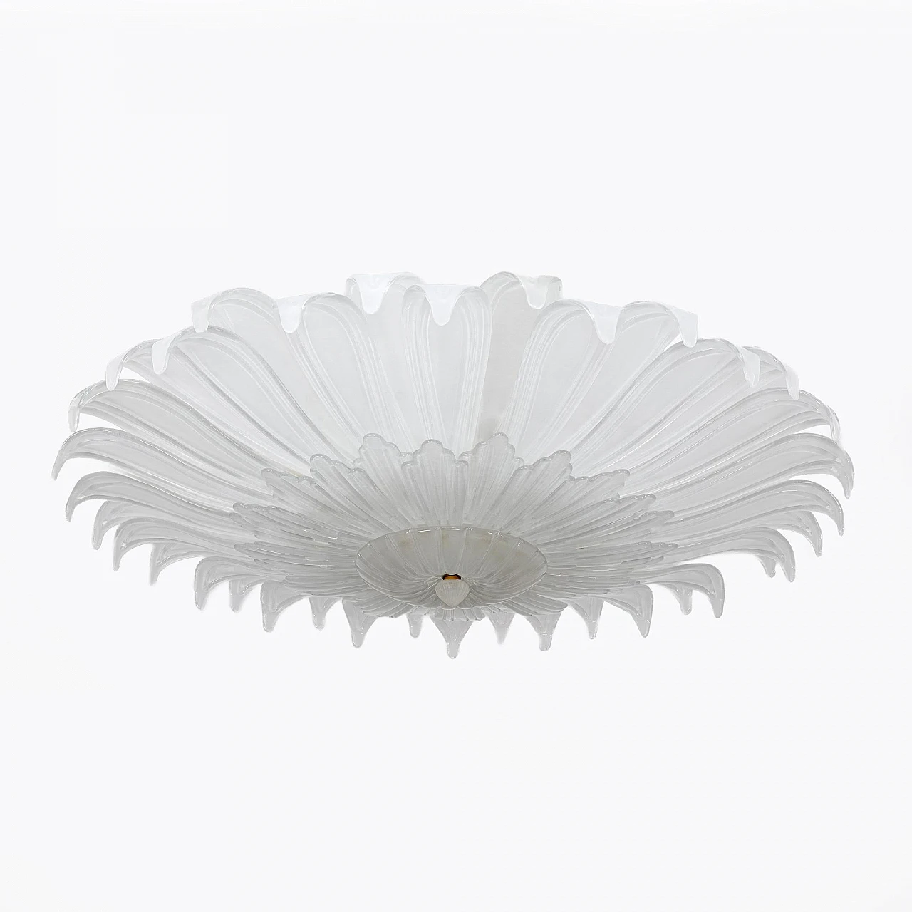 Margherita Murano glass ceiling lamp, 1990s 2