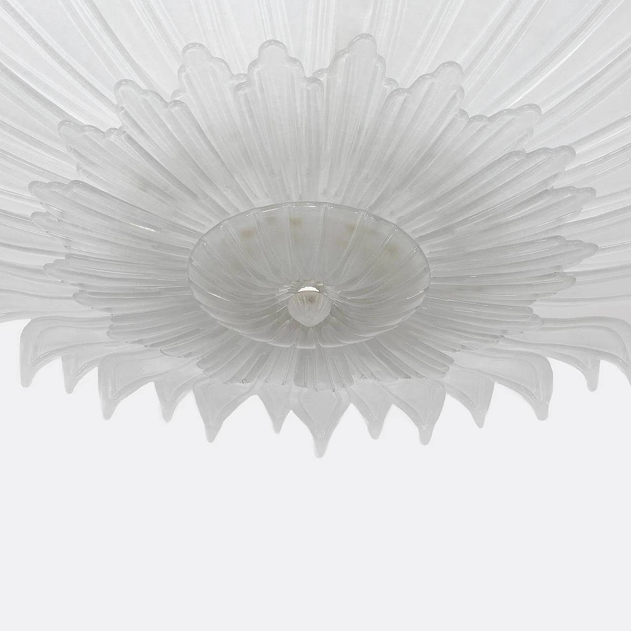 Margherita Murano glass ceiling lamp, 1990s 6