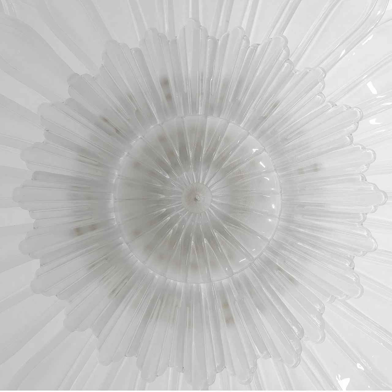 Margherita Murano glass ceiling lamp, 1990s 7