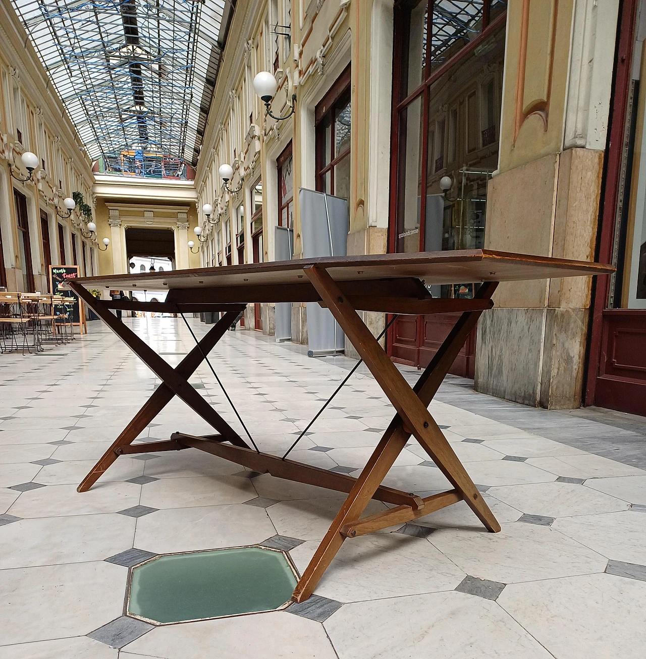 Cavalletto dining table by Franco Albini for Poggi, 1950s 3