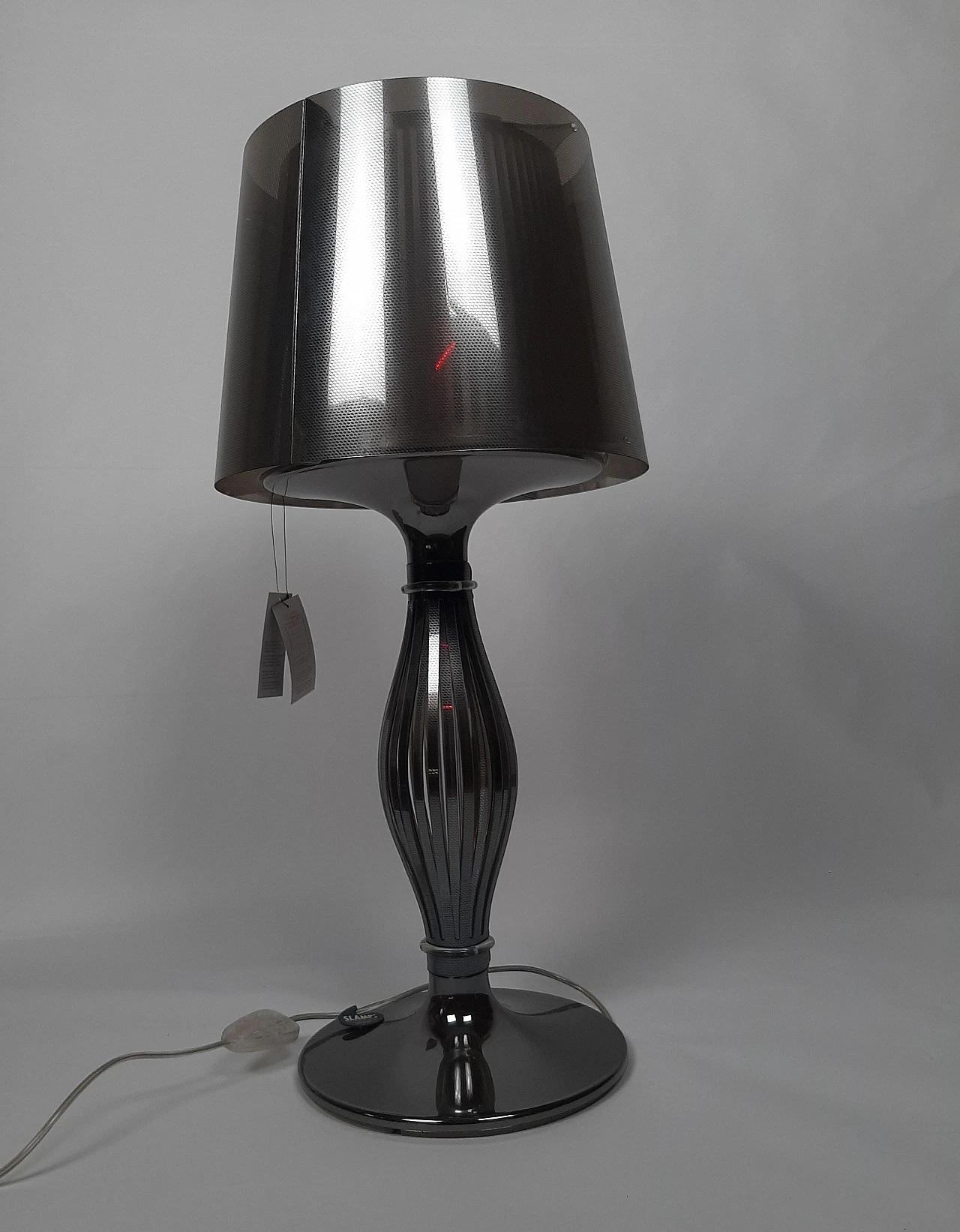 Liza grey table lamp by Elisa Giovannoni for Slamp, 2000s 6