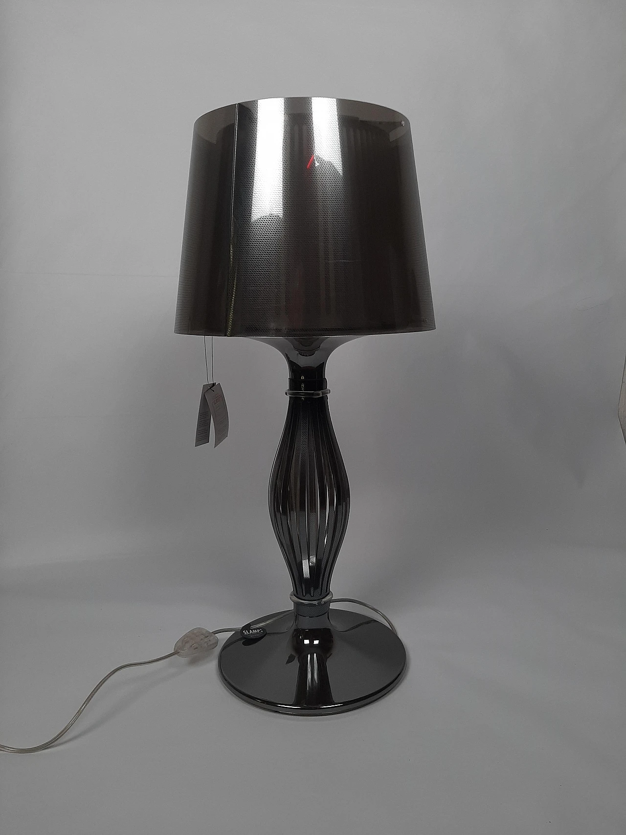 Liza grey table lamp by Elisa Giovannoni for Slamp, 2000s 7