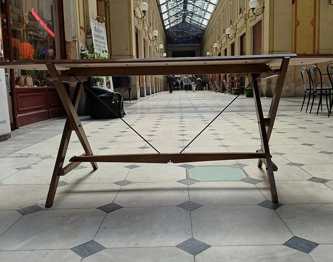 Cavalletto dining table by Franco Albini for Poggi, 1950s 9