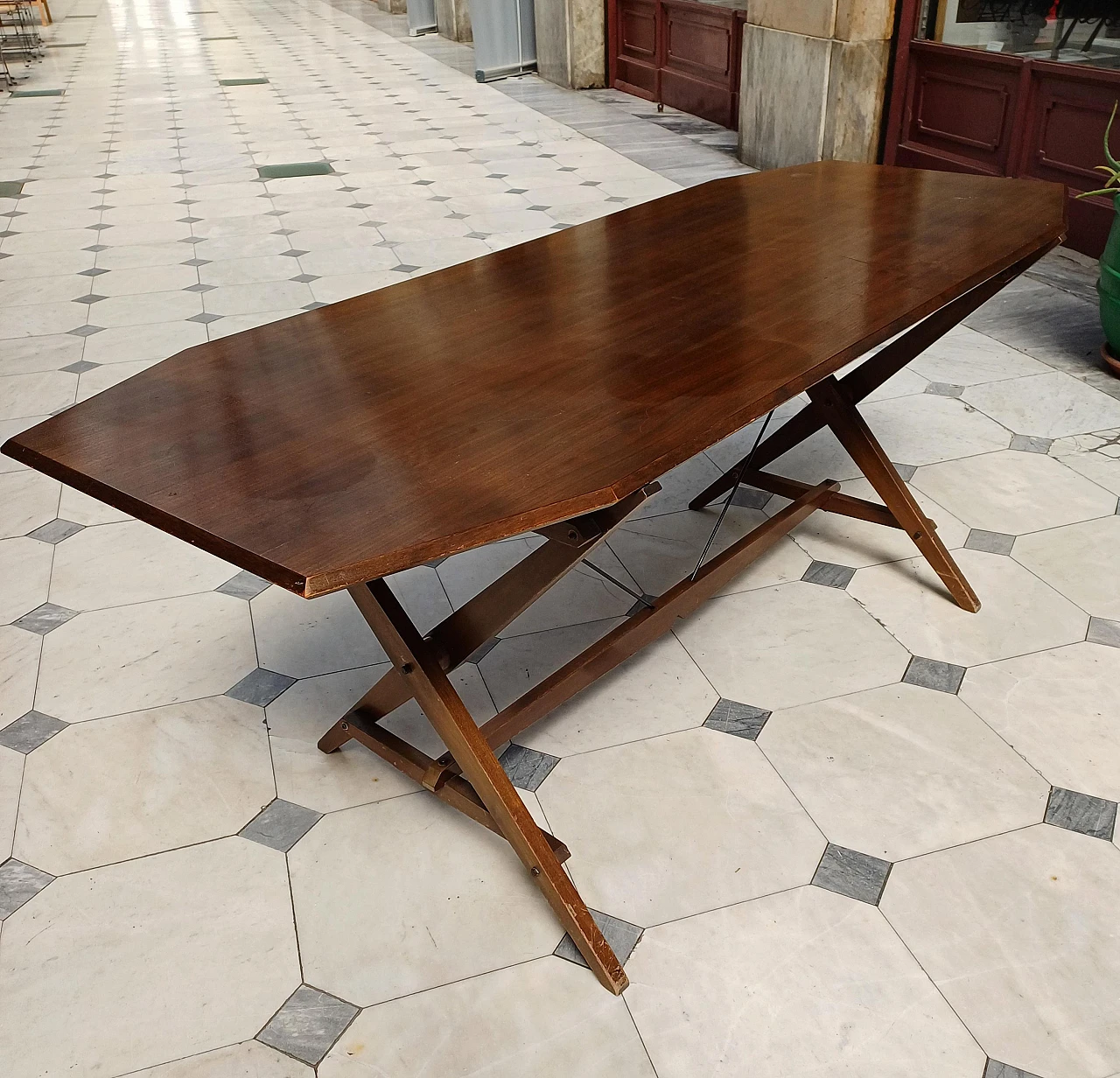 Cavalletto dining table by Franco Albini for Poggi, 1950s 10