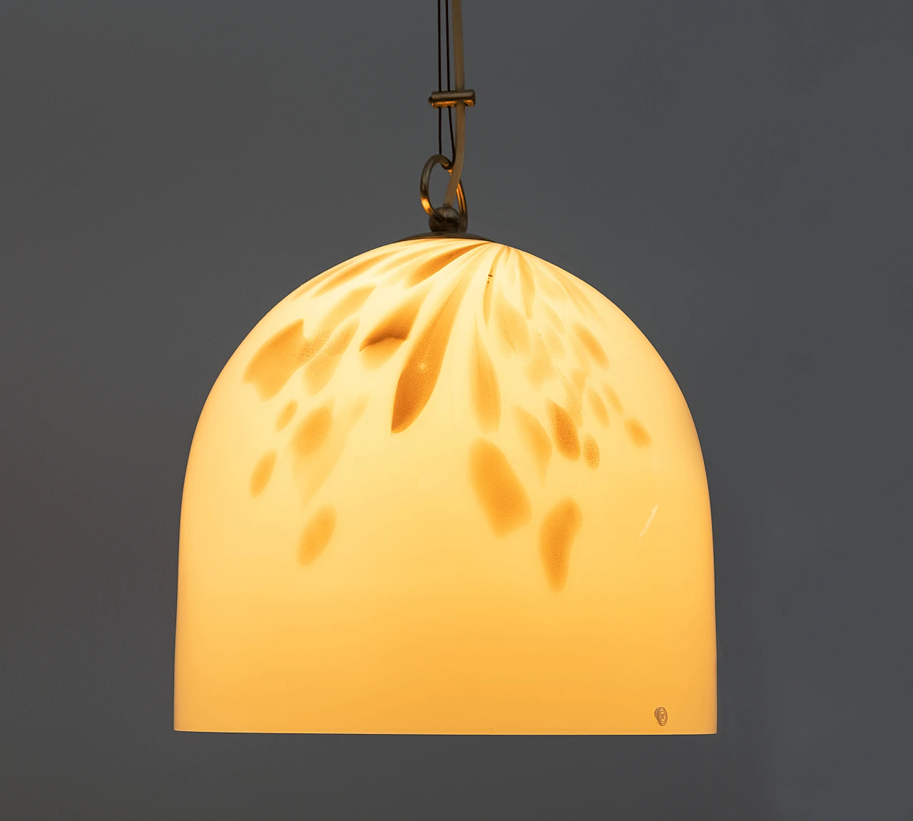 Murano glass pendant chandelier by La Murrina, 1970s 4