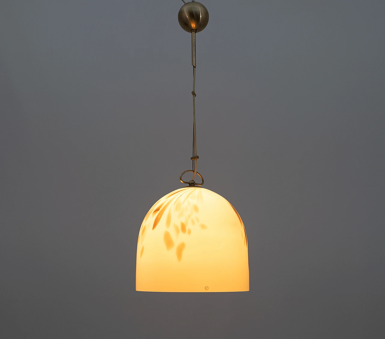 Murano glass pendant chandelier by La Murrina, 1970s 5