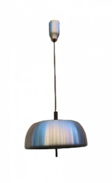 Aluminum & iron ceiling lamp by Oscar Torlasco for Lumi, 1960s
