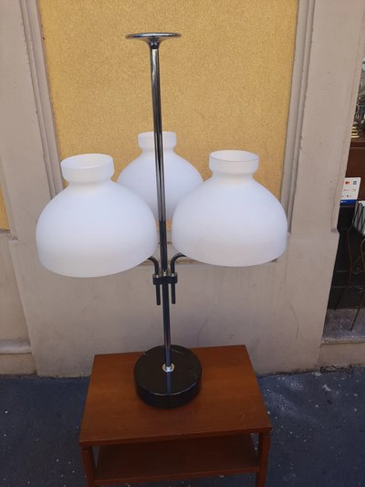 LTA3B 3-light table lamp by Ignazio Gardella for Azucena, 2000s 11