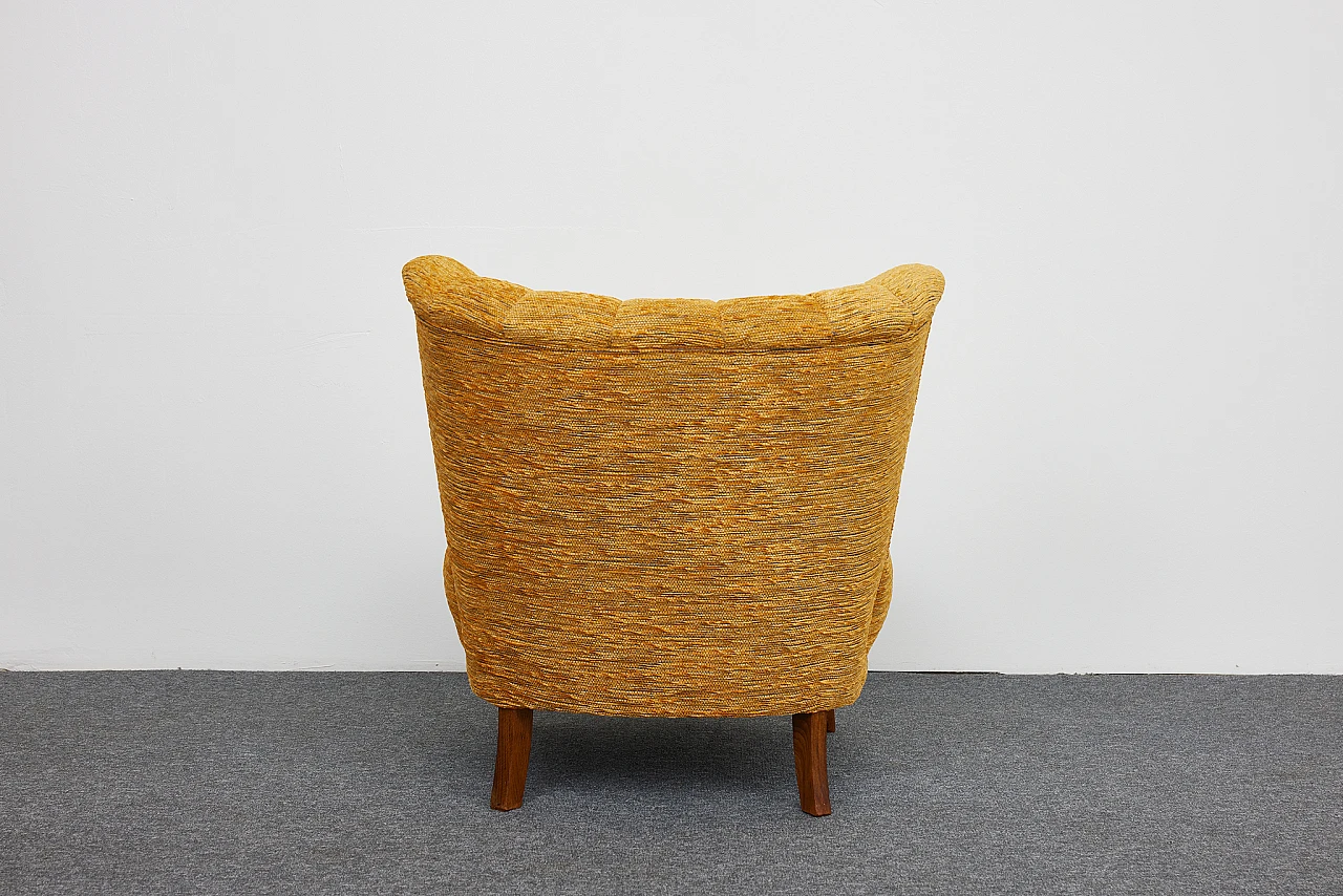 Club armchair by Carl-Johan Boman for Oy Boman AB, 1940s 4