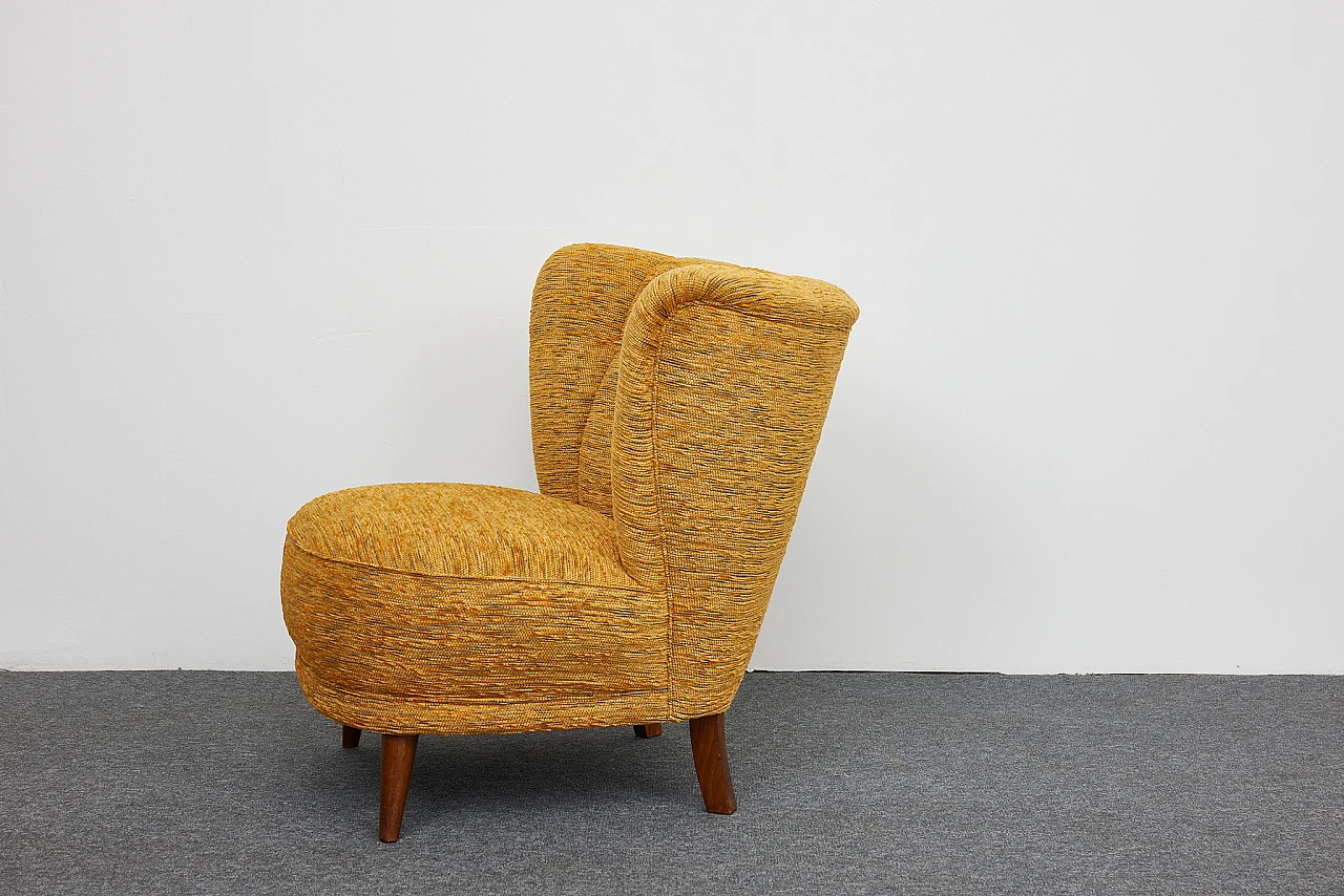 Club armchair by Carl-Johan Boman for Oy Boman AB, 1940s 5