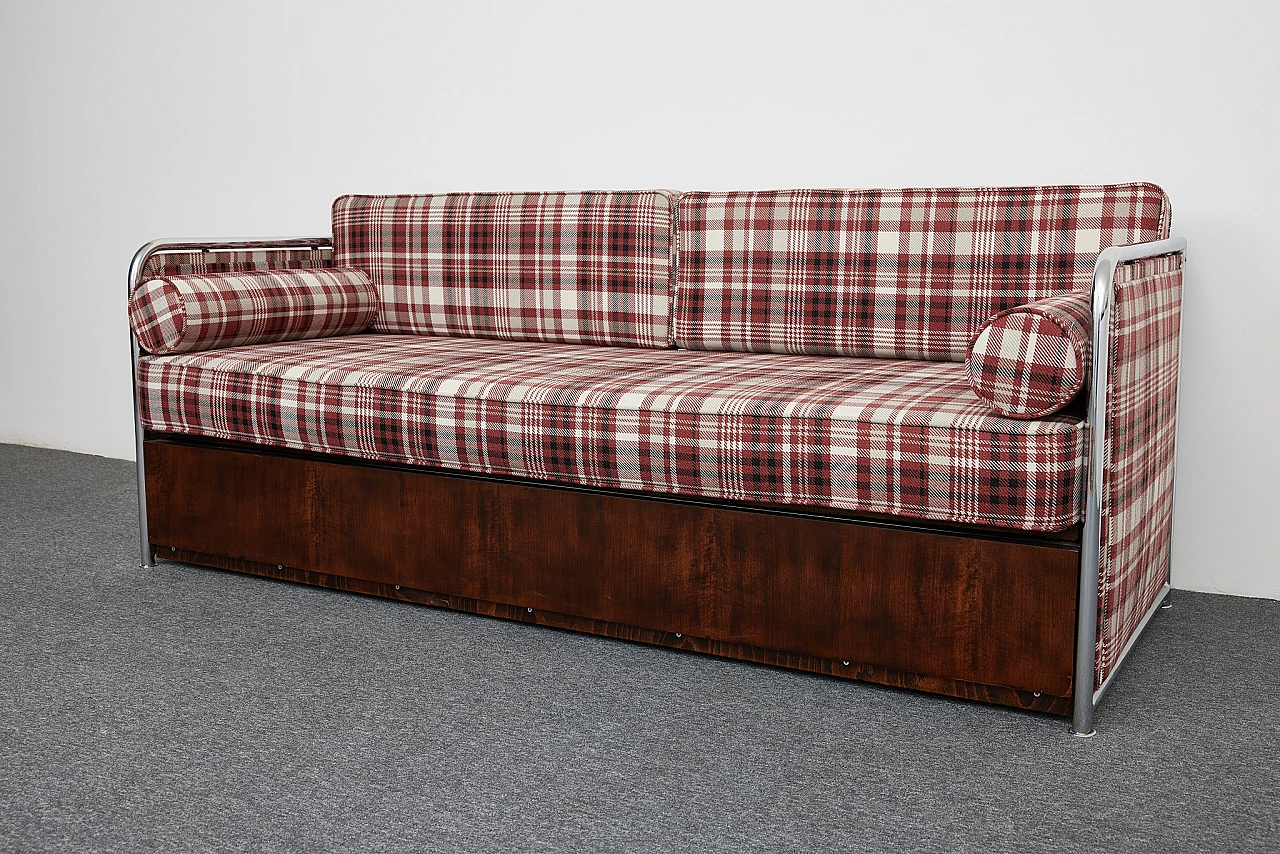 Mid-Century, Bauhaus style Sofa by József Peresztegi, Hungary, 1960s 1