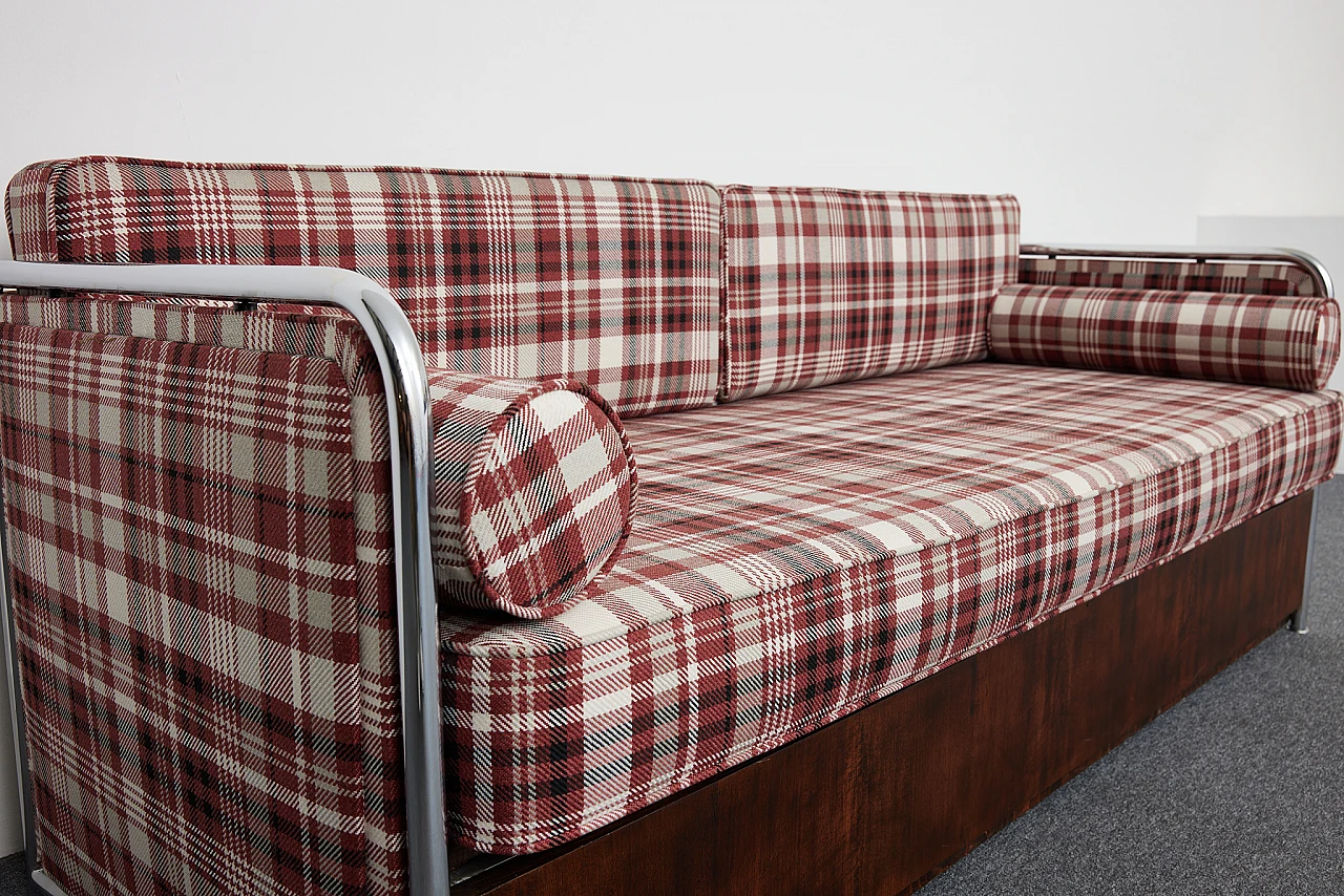 Mid-Century, Bauhaus style Sofa by József Peresztegi, Hungary, 1960s 3