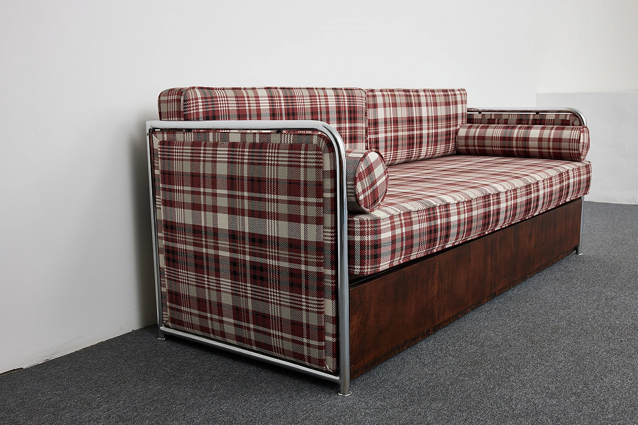 Mid-Century, Bauhaus style Sofa by József Peresztegi, Hungary, 1960s 5