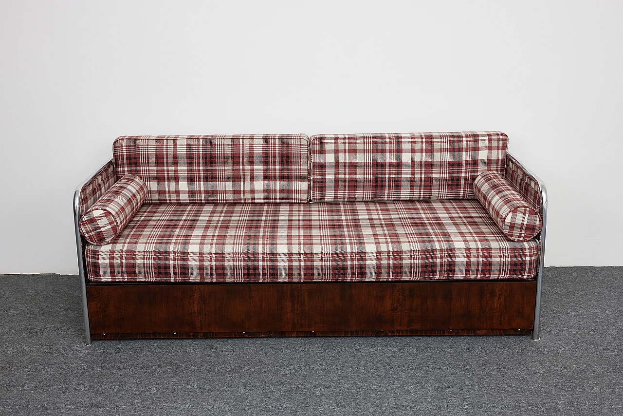 Mid-Century, Bauhaus style Sofa by József Peresztegi, Hungary, 1960s 6