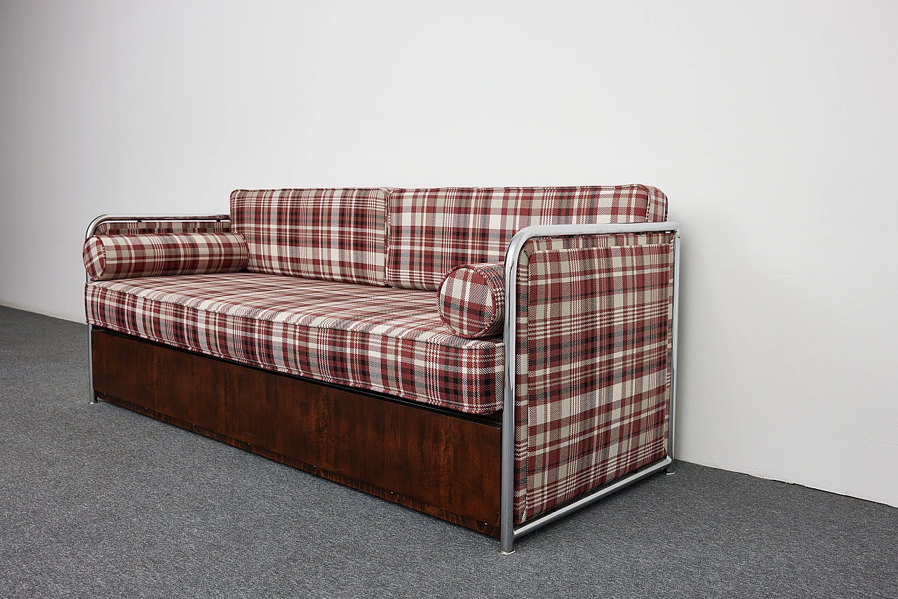 Mid-Century, Bauhaus style Sofa by József Peresztegi, Hungary, 1960s 7