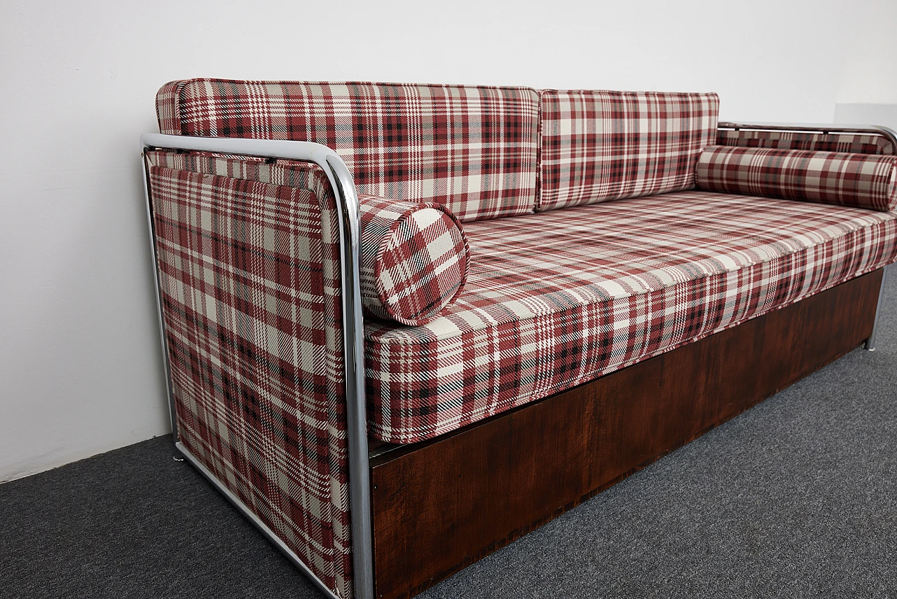 Mid-Century, Bauhaus style Sofa by József Peresztegi, Hungary, 1960s 10