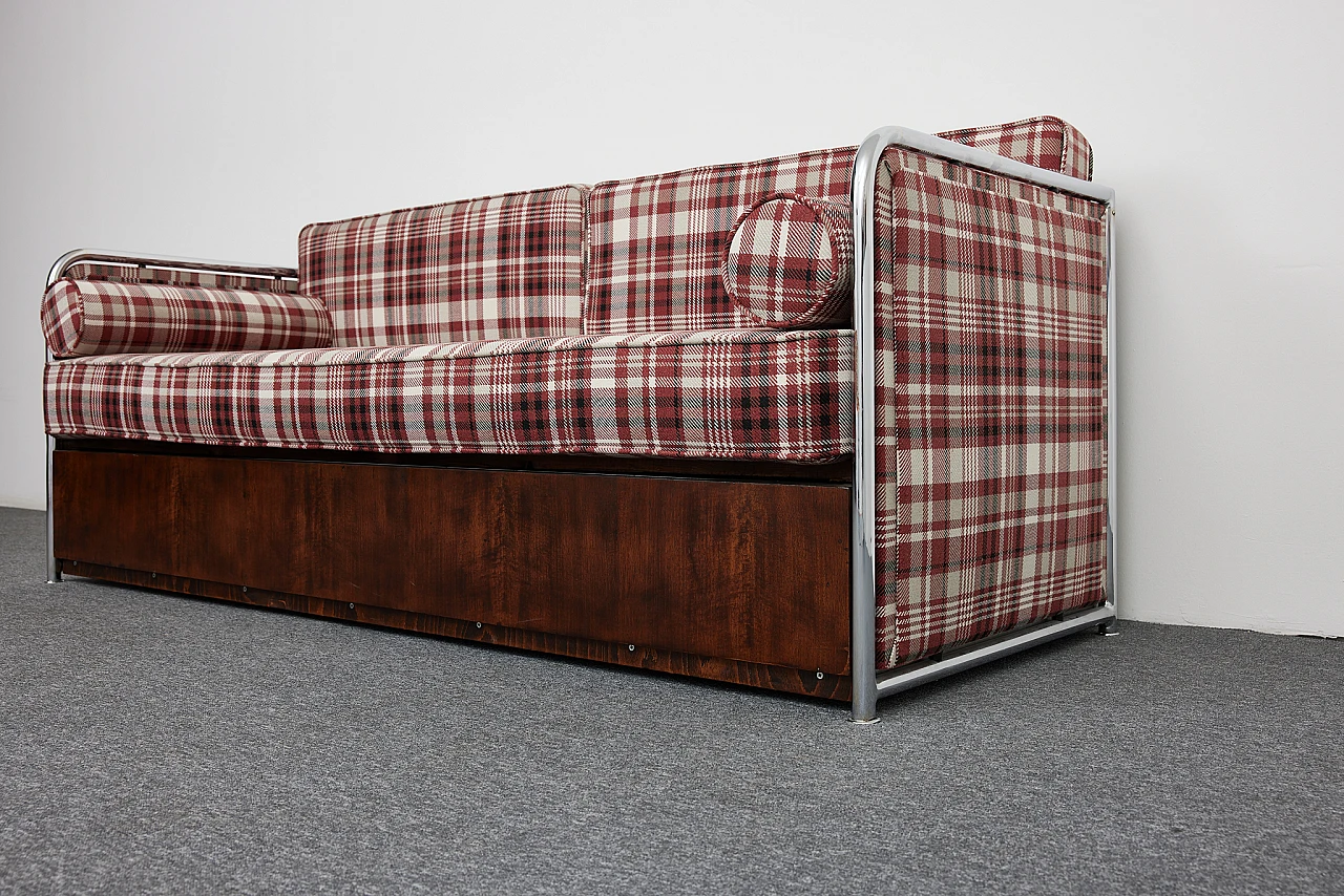 Mid-Century, Bauhaus style Sofa by József Peresztegi, Hungary, 1960s 12