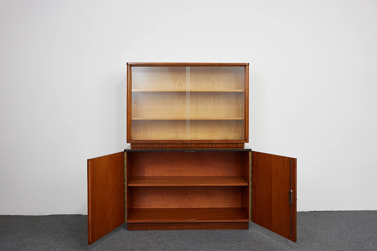 Wood veneered bookcase by Jindrich Halabala, 1954 2