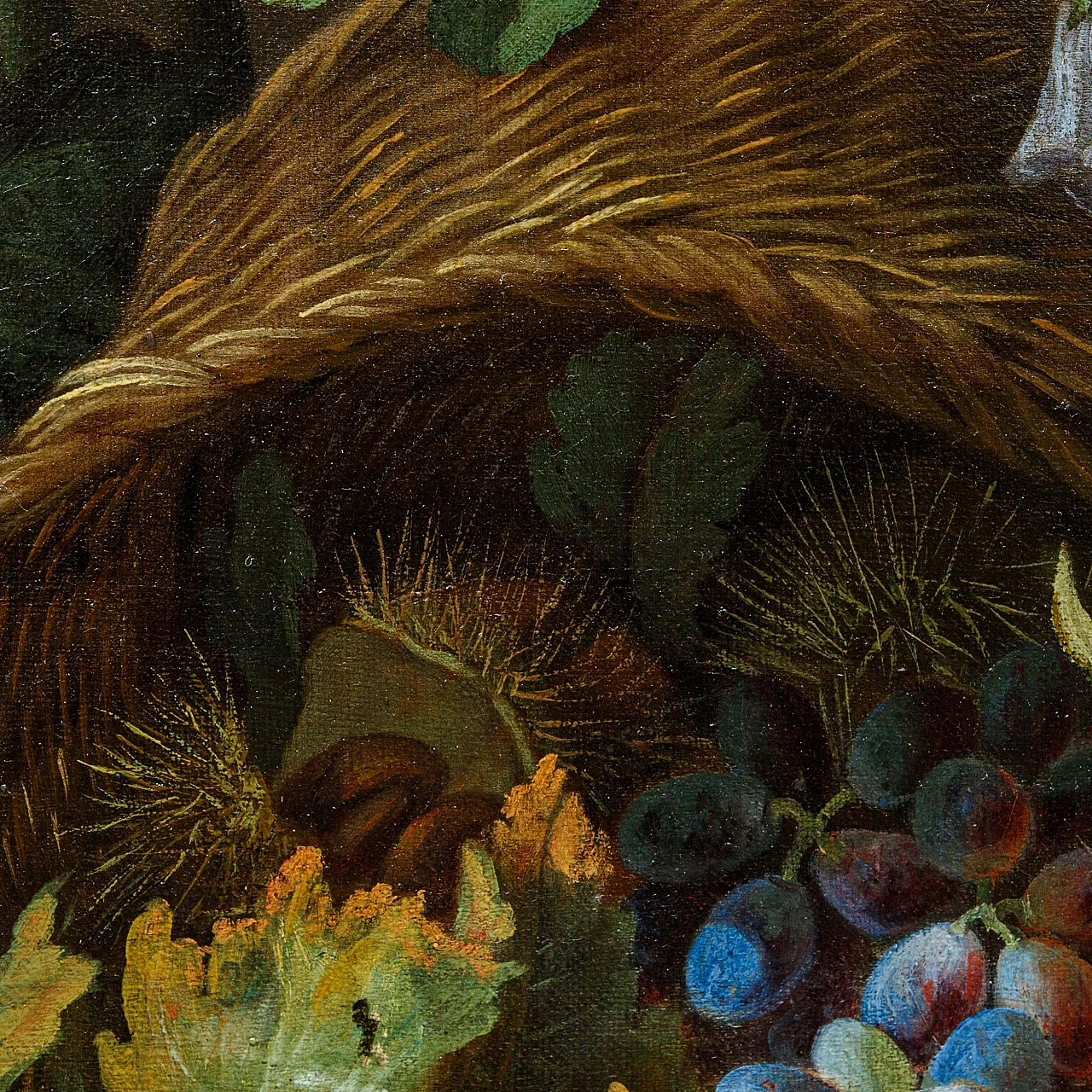 M. Pfeiler, Still life of flowers, oil on canvas, 17th century 13