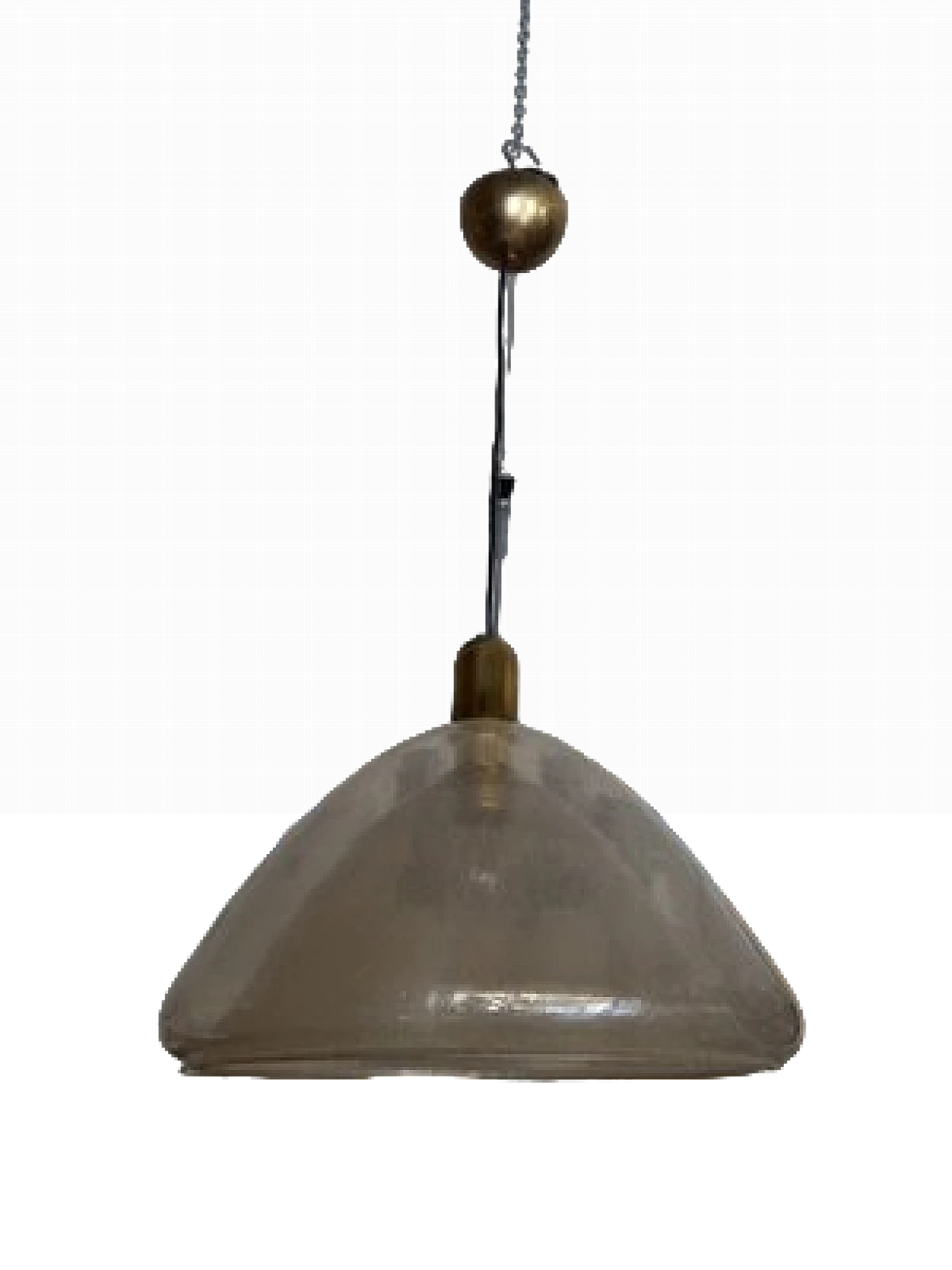 Pullegous ceiling lamp in glass by Carlo Nason for Mazzega, 1980s 19