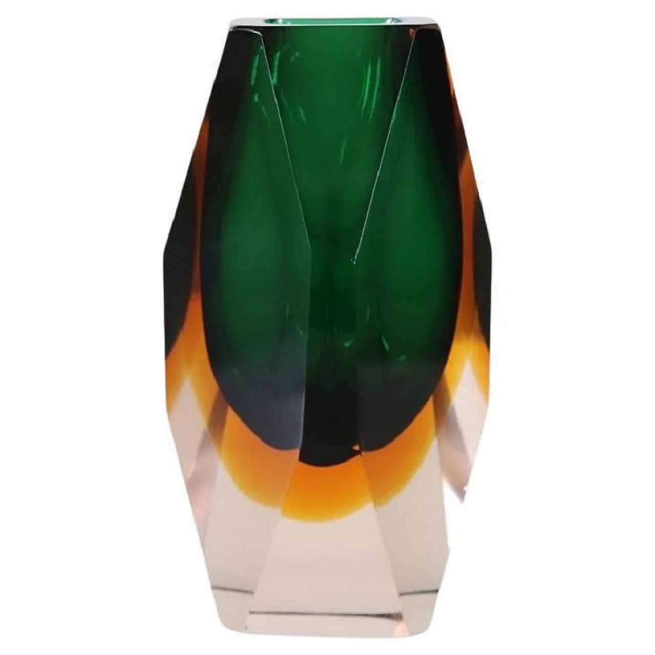 Murano glass vase by Flavio Poli for Mandruzzato, 1960s 1