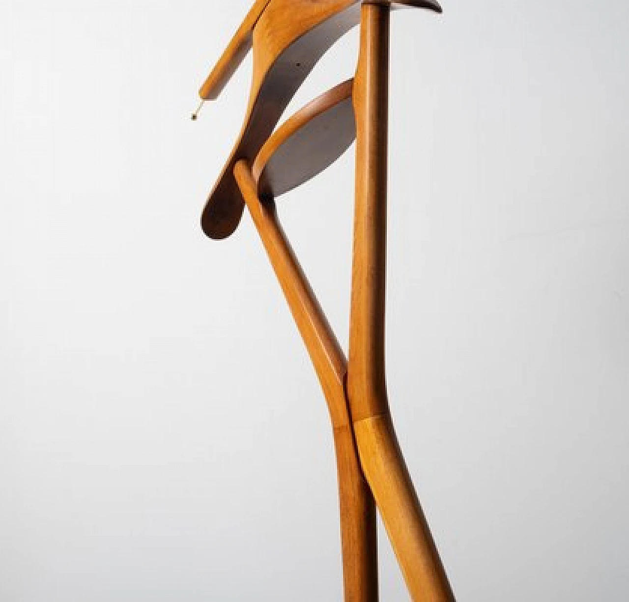 Beechwood valet stand by Ico Parisi for Fratelli Reguitti, 1950s 1